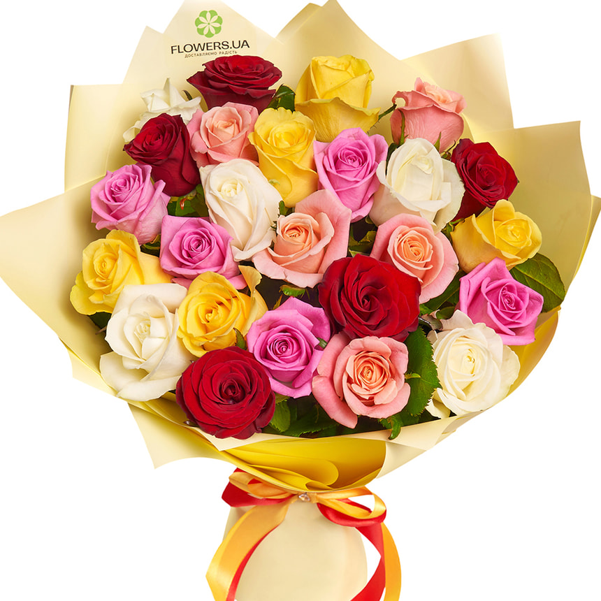 Bouquet of roses "Carnival of love" – order with delivery
