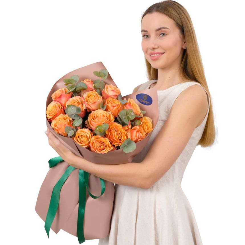 Букет "Carpe Diem" з 15 троянд – доставка по Україні