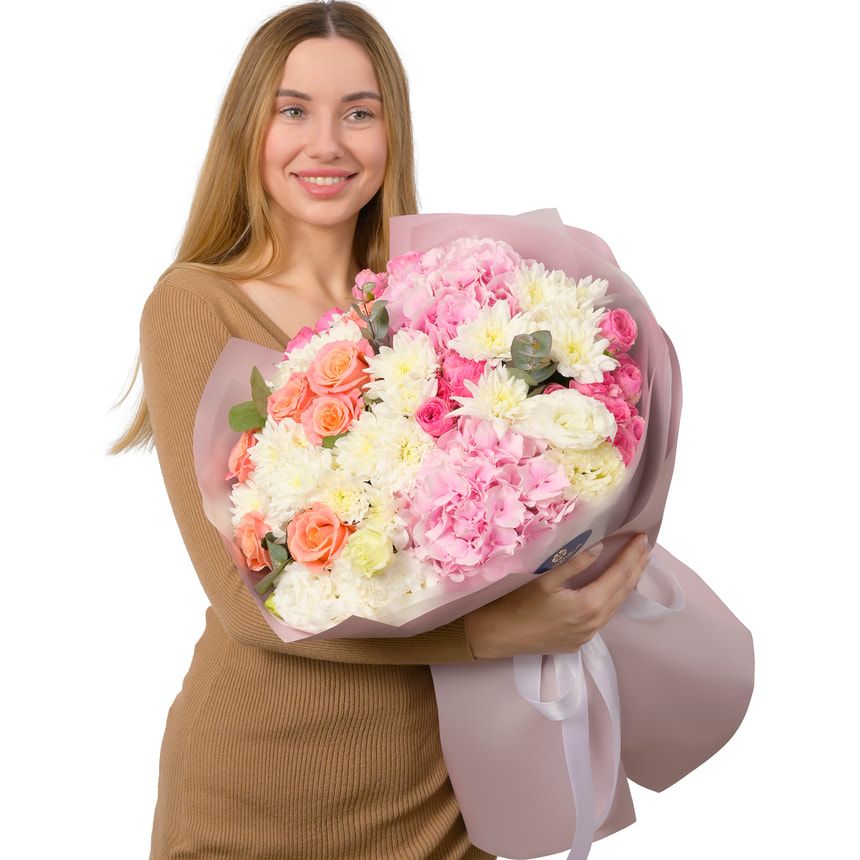 Букет "Желаю счастья" – доставка по Украине