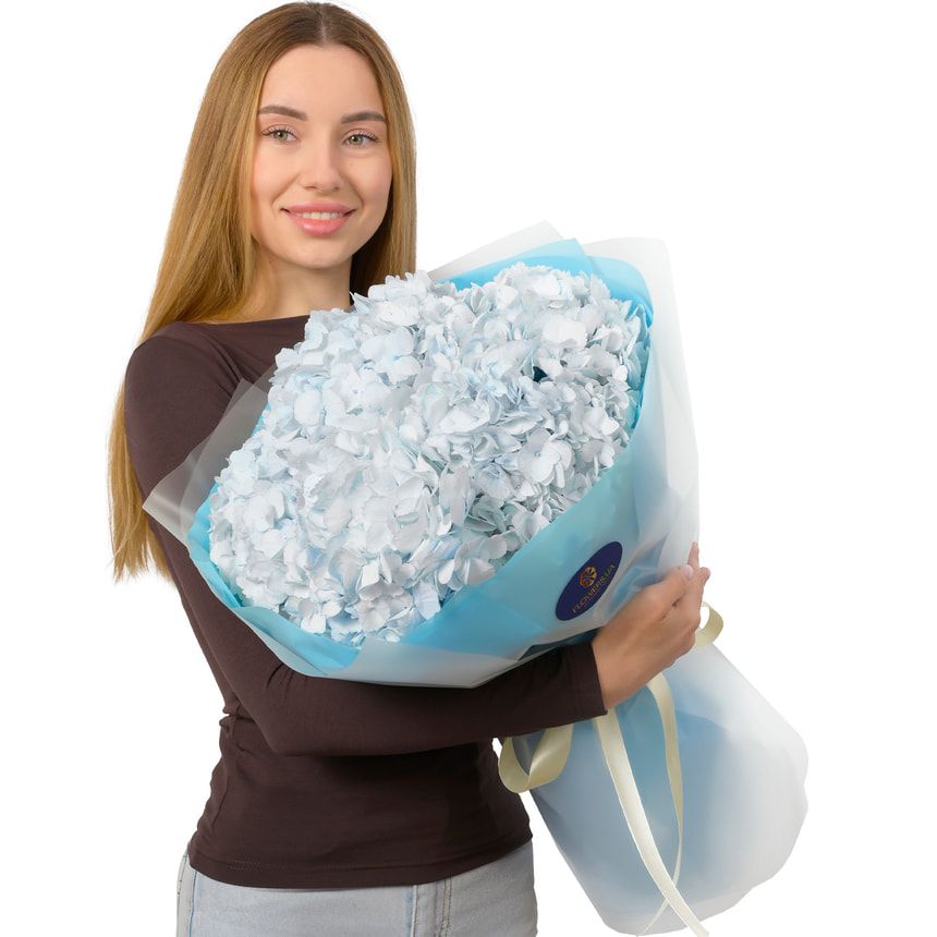 Букет "Blue ball" – доставка по Украине