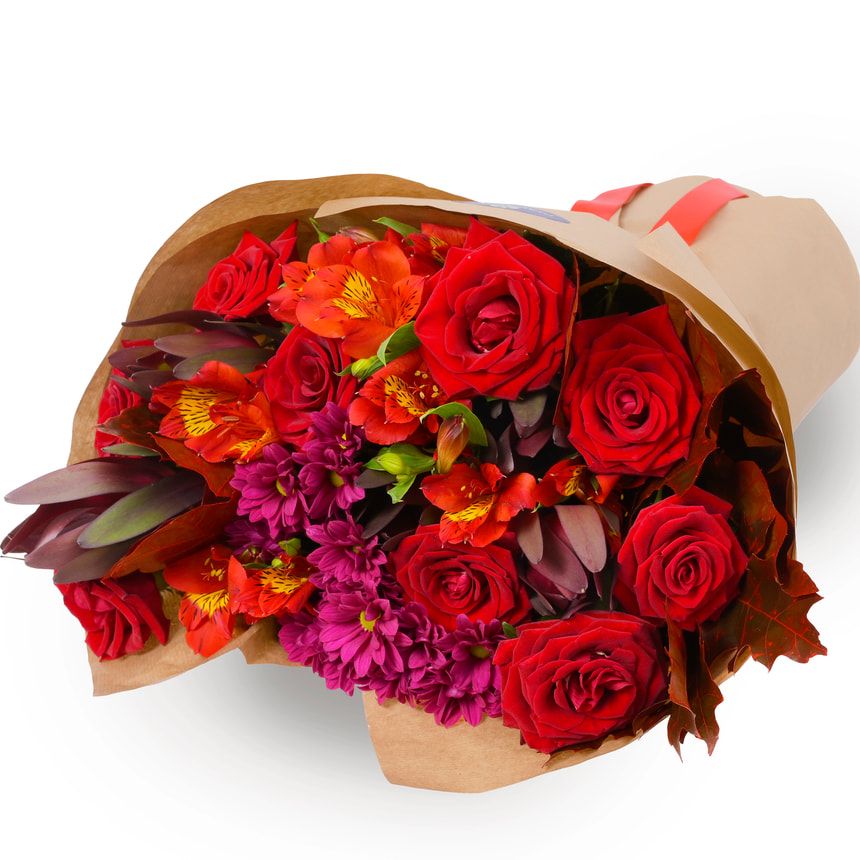 Букет "Red Sparks" – заказать с доставкой