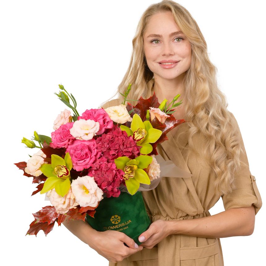 Композиция "Осеннее путешествие" – доставка по Украине