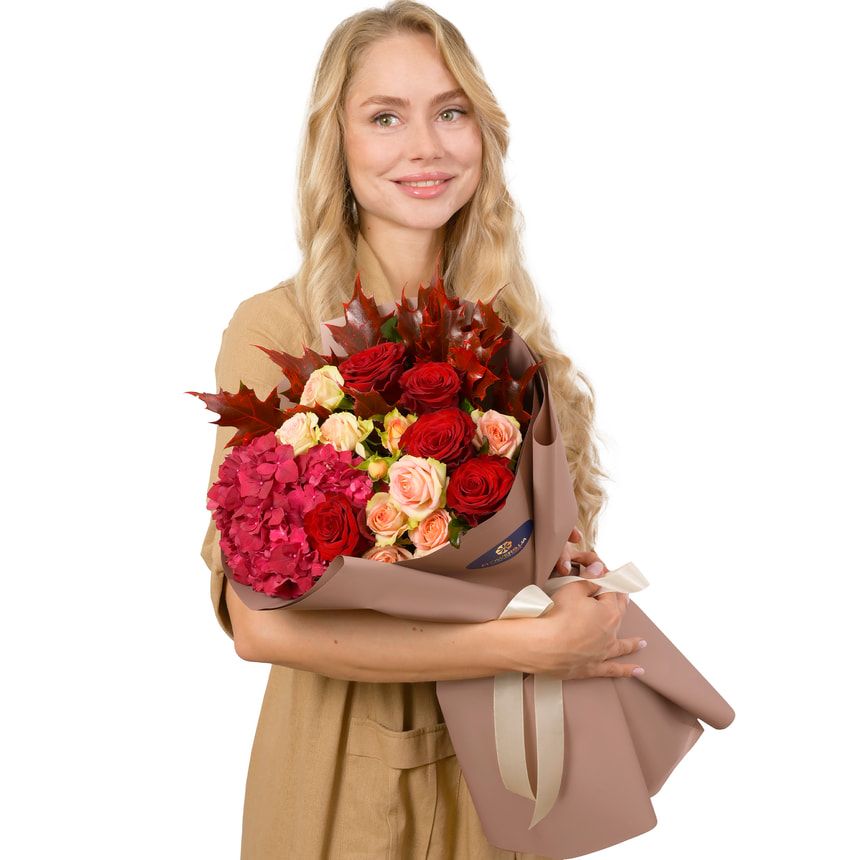 Букет "Смак вишні" – доставка по Україні