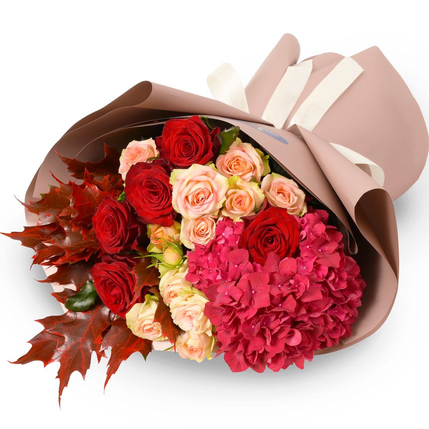 Букет "Смак вишні" – замовити з доставкою