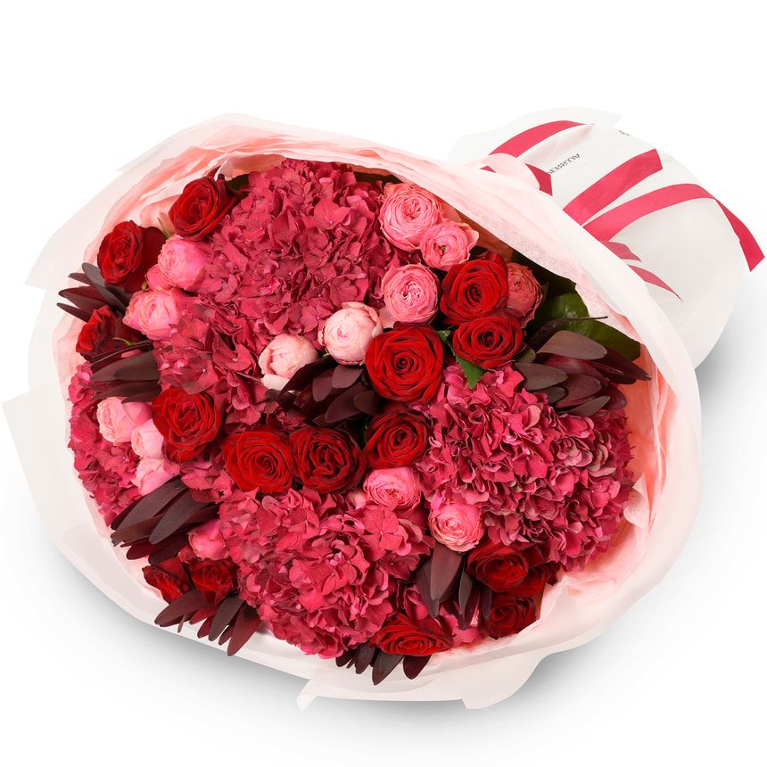 Букет "Burgundy Mood" – замовити з доставкою