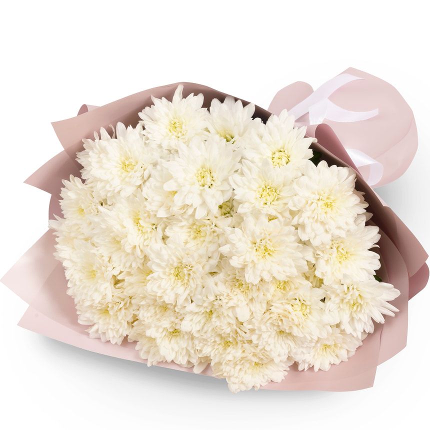 "Jurmala" bouquet of 11 chrysanthemums – order with delivery