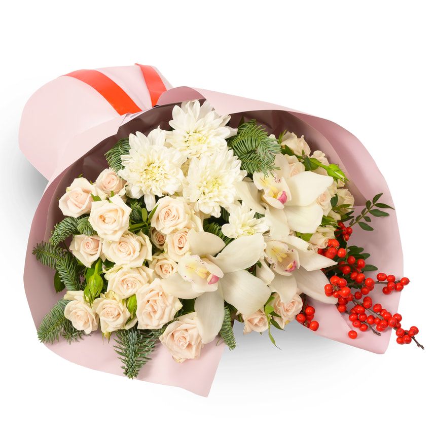 Букет "Для Снігової Королеви" – замовити з доставкою