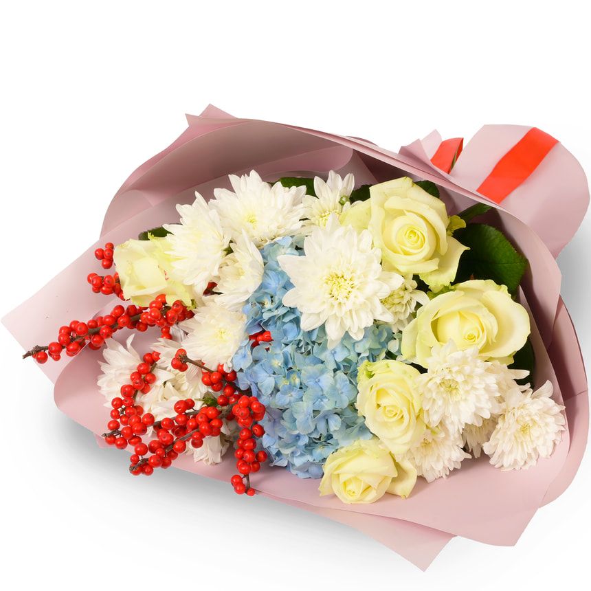 Букет "Зимова романтика" – замовити з доставкою