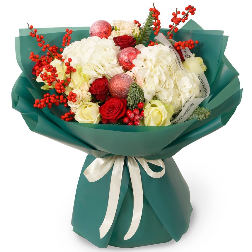 Букет "Новогоднее желание" – доставка по Украине