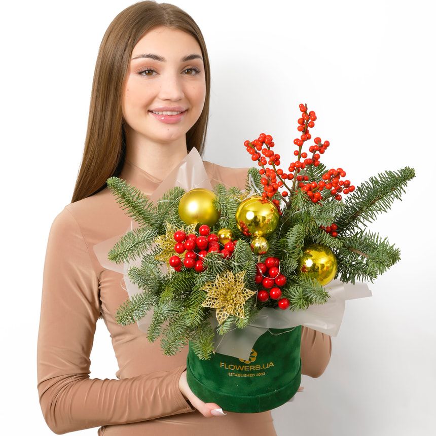 Композиція "Зимовий стиль" – доставка по Україні