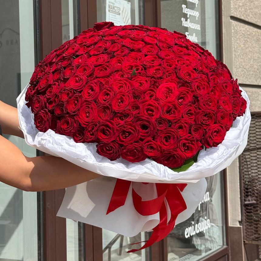 201 red roses – order from Flowers.ua