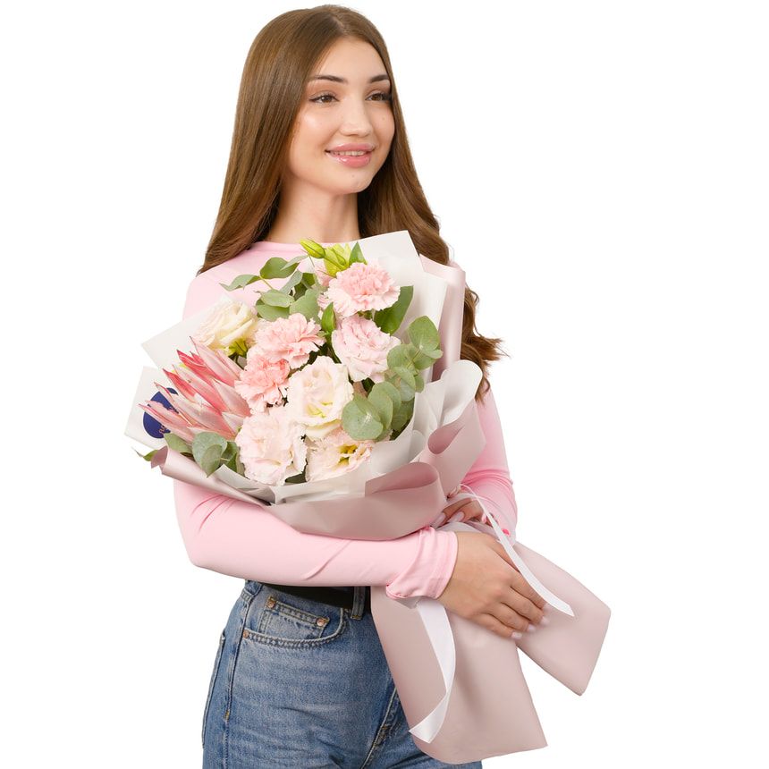 Букет "Неперевершеній жінці" – замовити з доставкою