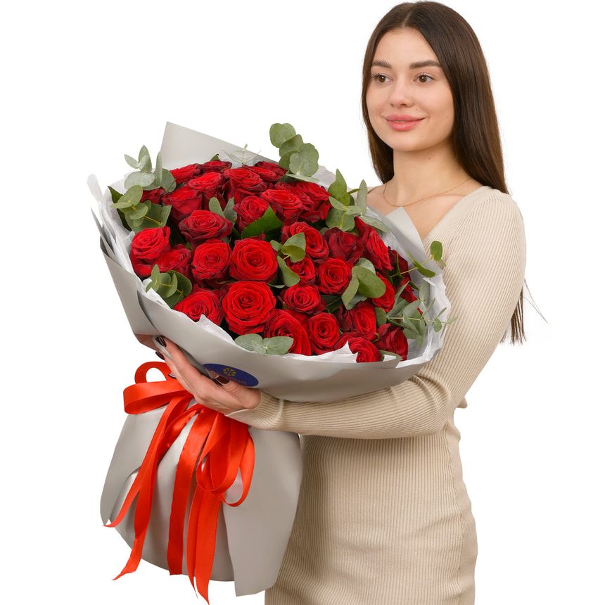 Букет "Red Castle" – доставка по Украине