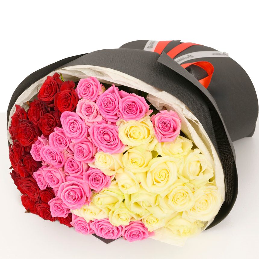 Букет "Три серця" – замовити з доставкою