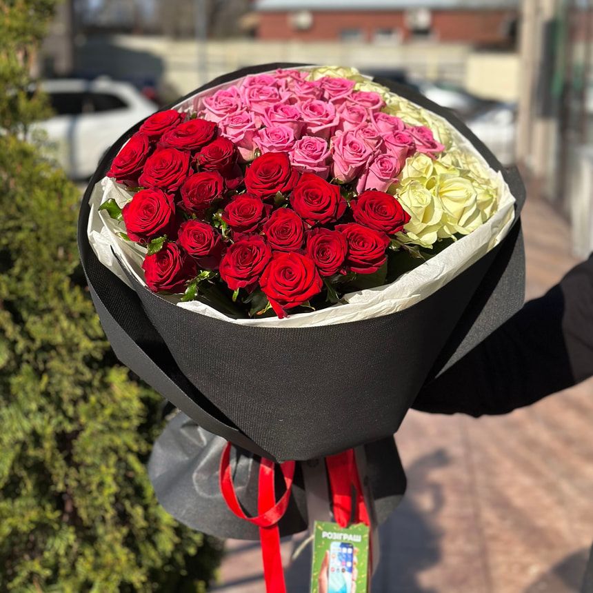 "Three Hearts" bouquet