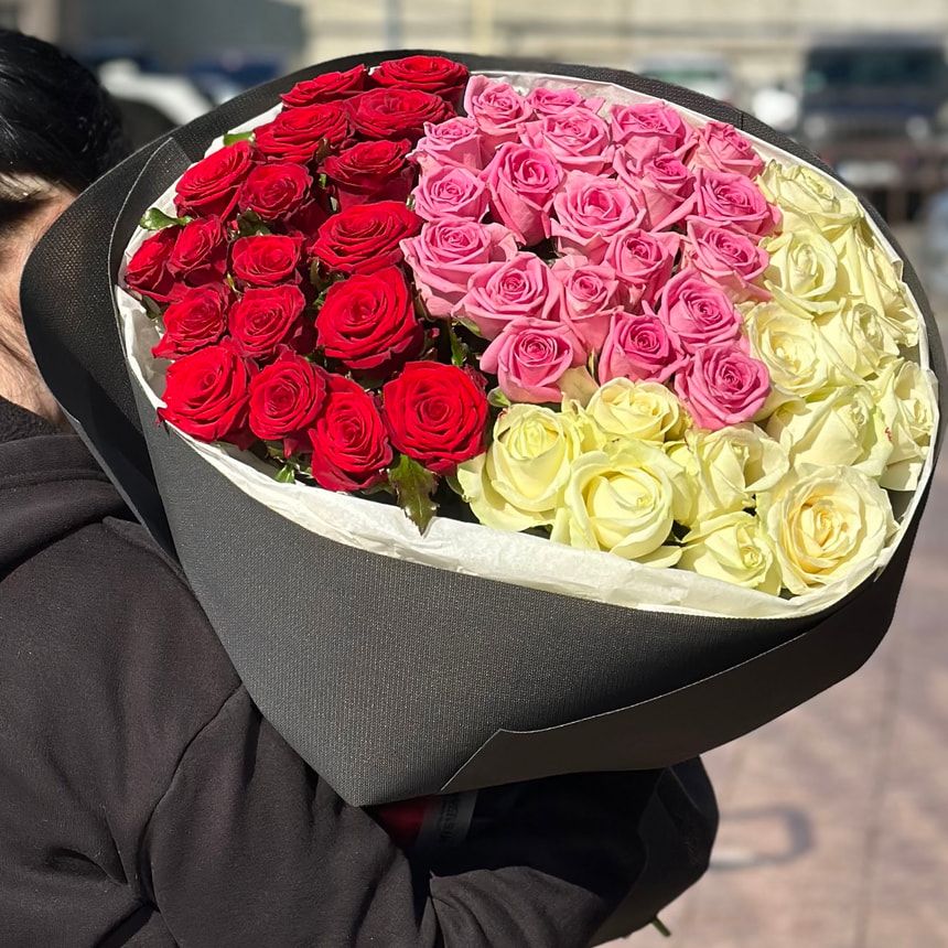 "Three Hearts" bouquet