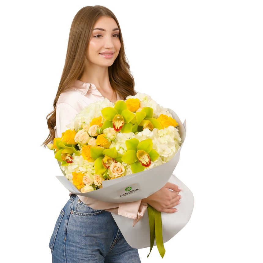 Букет "Сонячна гармонія" – доставка по Україні