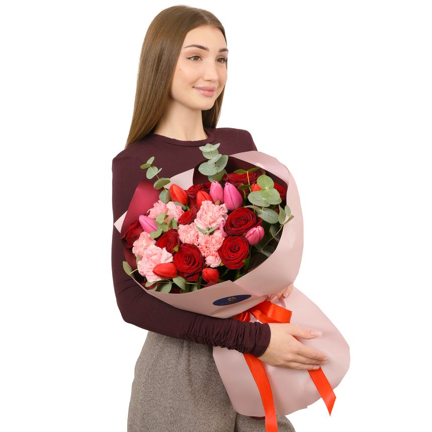 Букет "Серце весни" – доставка по Україні