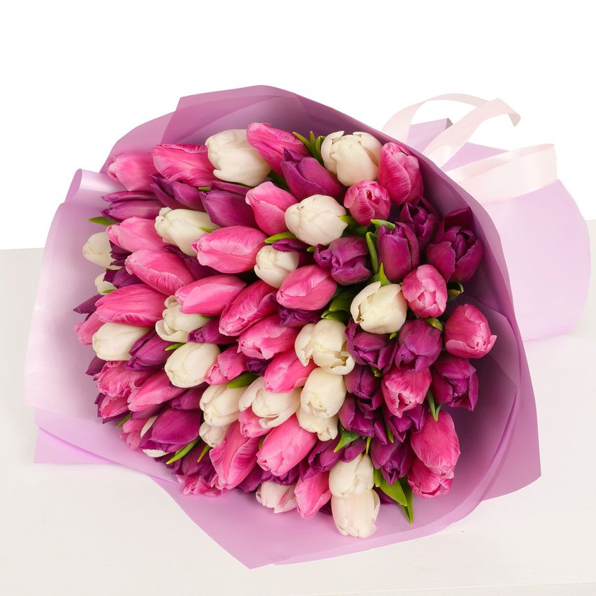 Букет "Весенний разговор" – заказать с доставкой