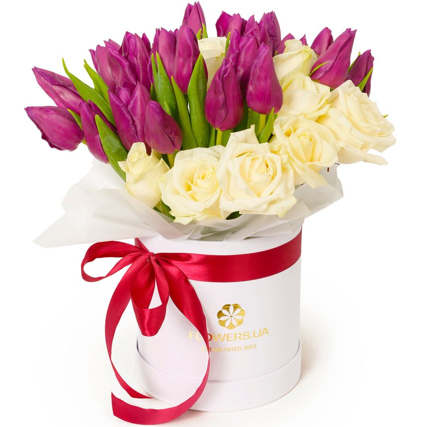 Композиция "Purple Mosaic" – заказать с доставкой