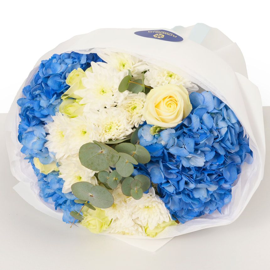 Букет "Натхнення синяви" – замовити з доставкою