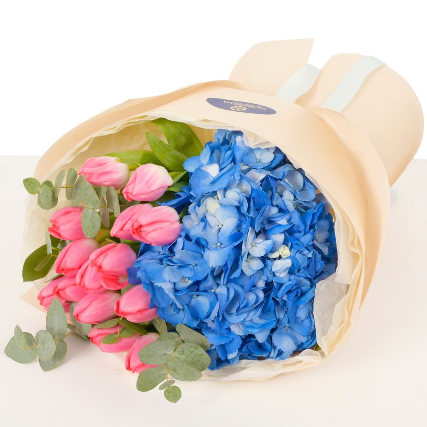 Букет "Лазурное вдохновение" – заказать с доставкой