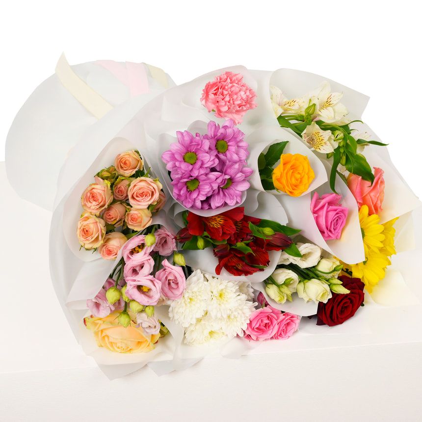 Bouquet “Rainbow Symphony of Feelings” – order with delivery