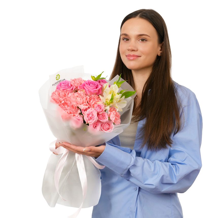 Bouquet "Pink Marshmallow" – delivery in Ukraine