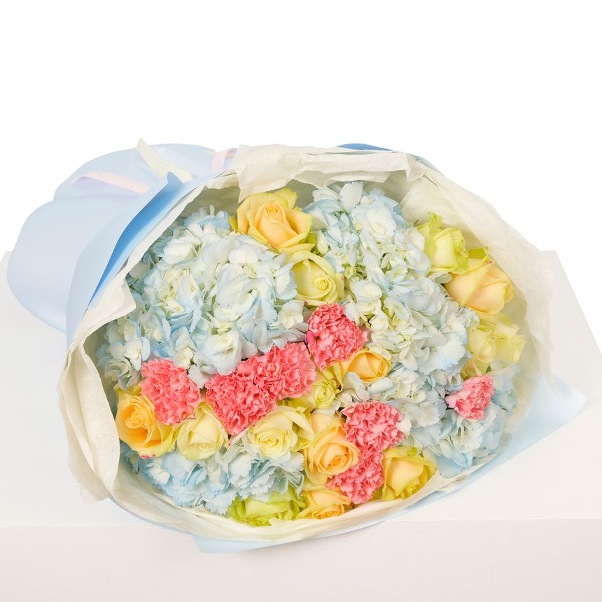 Bouquet "Heavenly Azure" – order with delivery