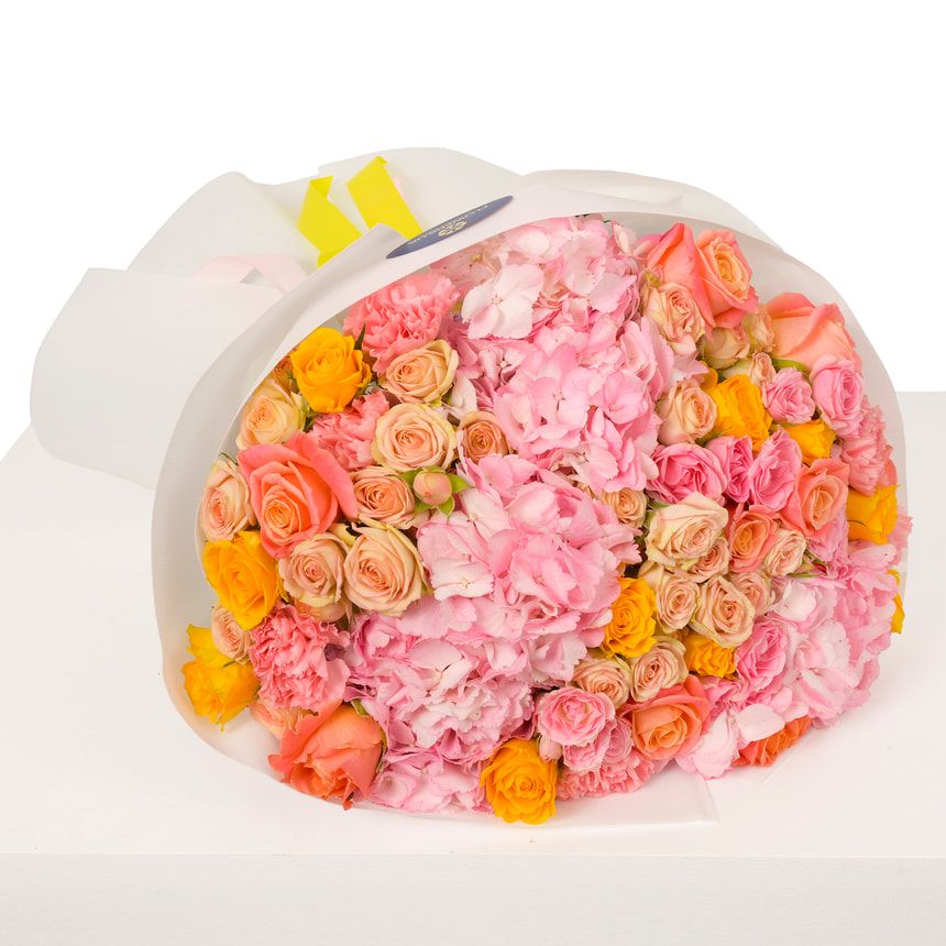 Bouquet "Pink Sunrise" – order with delivery