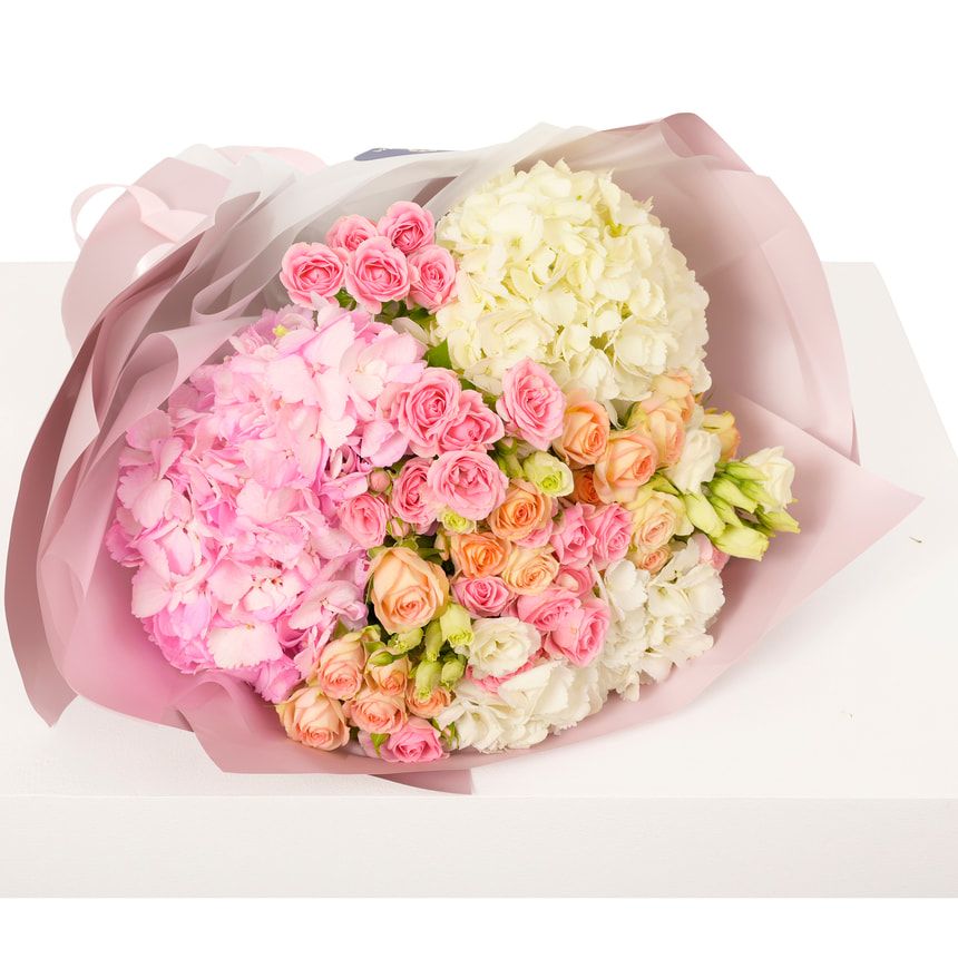 Букет "Пудровый сон" – заказать с доставкой