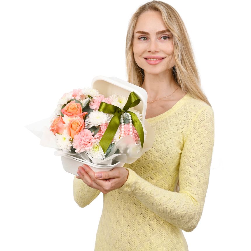 "Daria" bento-bouquet – delivery in Ukraine