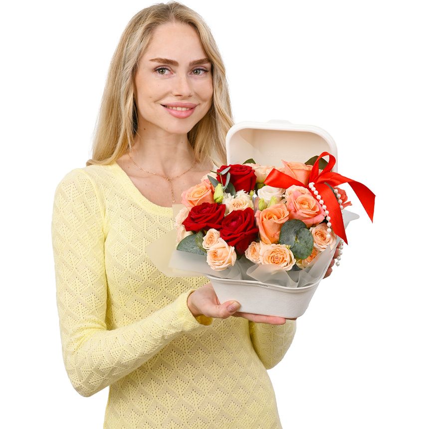 "Currara" bento-bouquet – delivery in Ukraine