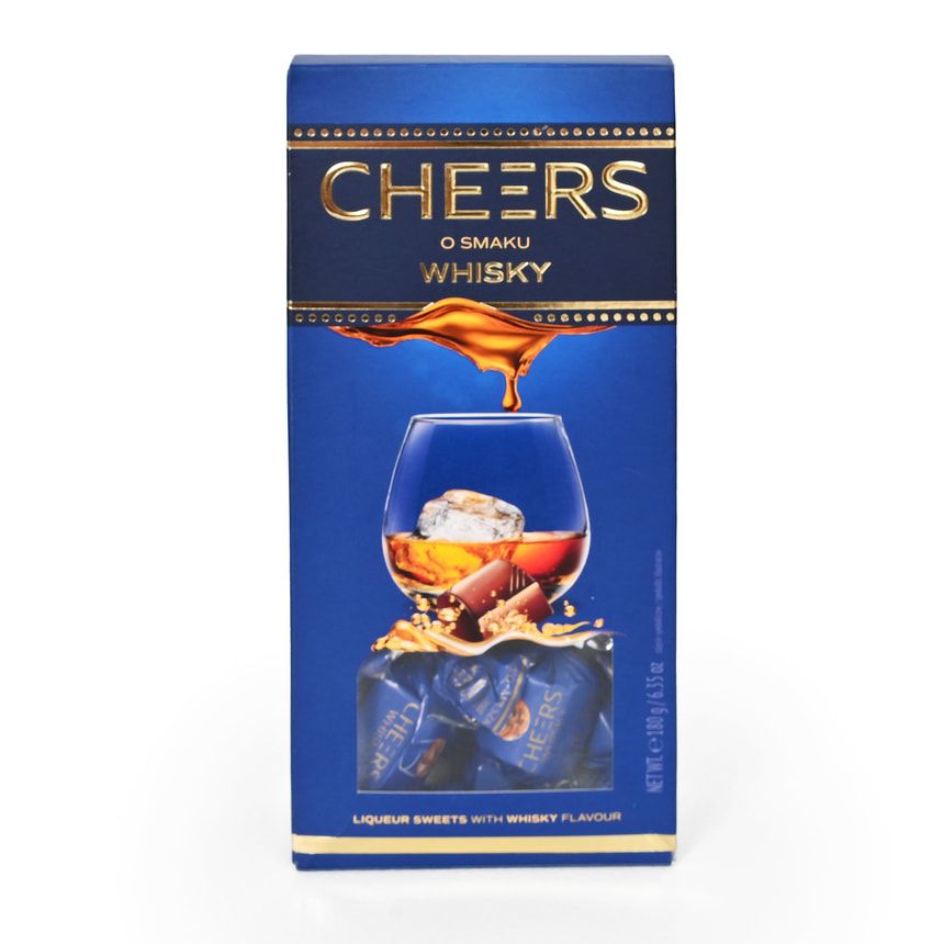 Цукерки "Cheers" зі смаком віскі, 180 гр. – замовити з доставкою
