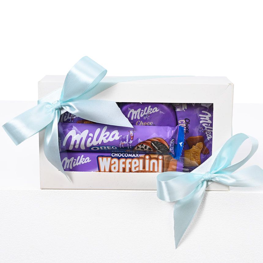 Подарочная коробка "Sweet Milka" – заказать с доставкой