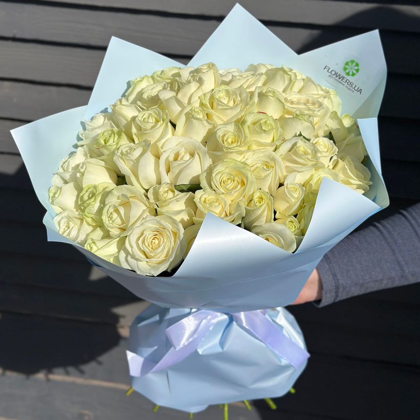 51 белая роза