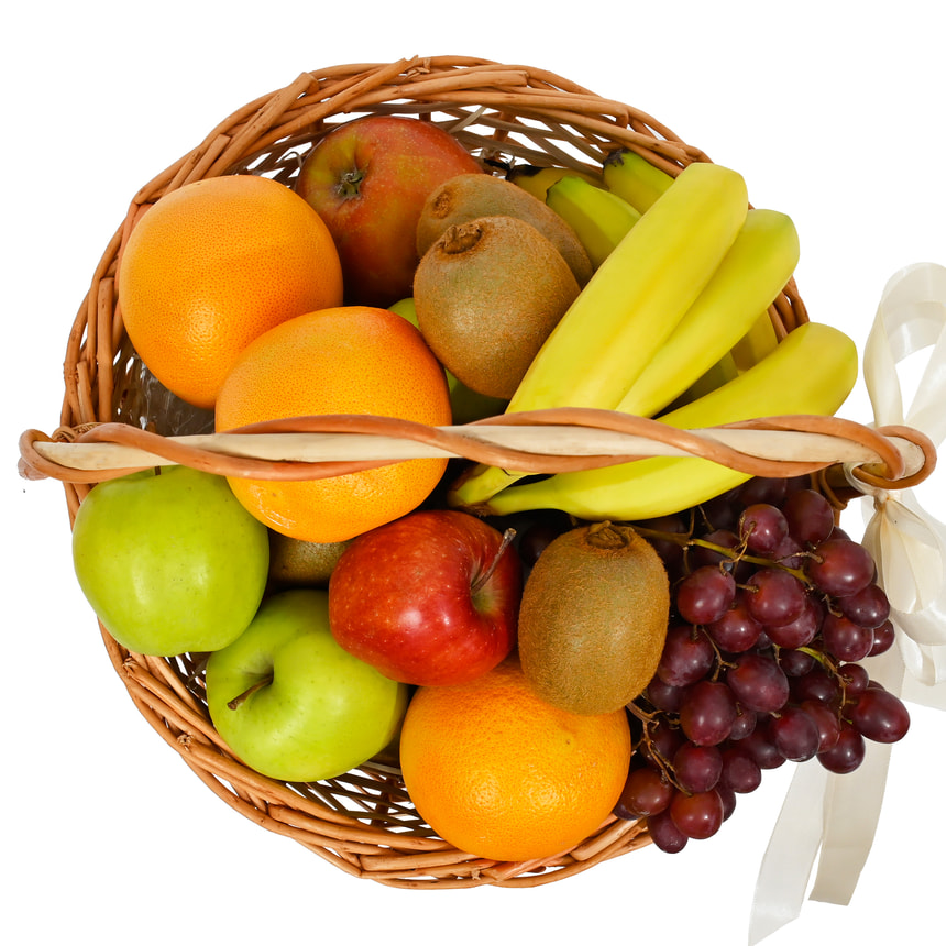Кошик фруктів "Лакомка" – замовити з доставкою