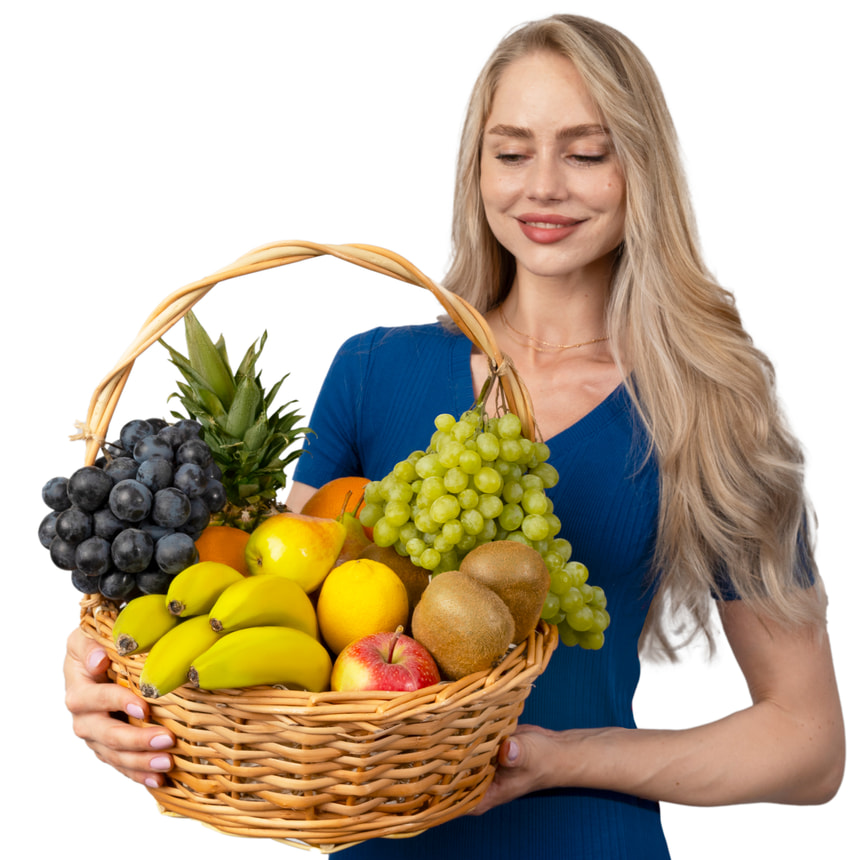 Фруктовая корзина "Тропики" – доставка по Украине