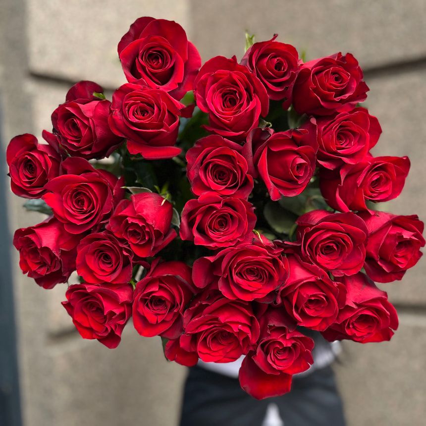 Гигантский букет роз