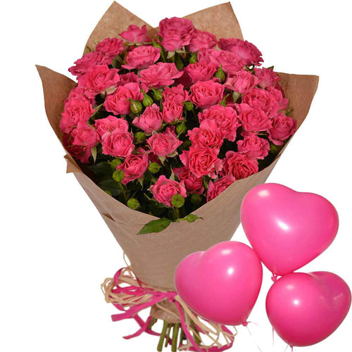 Букет "Чарівність" з повітряними кульками