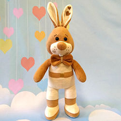 Зайчик "Сашенька" 35 см