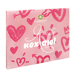 Шоколадний набір "Я тебе кохаю"