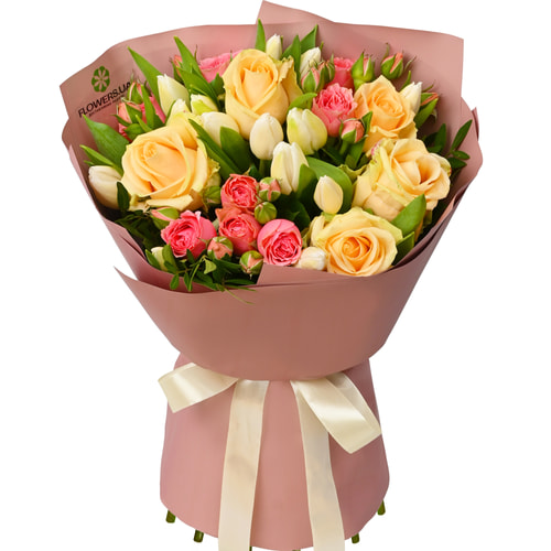 Delicate bouquet "Bright day"