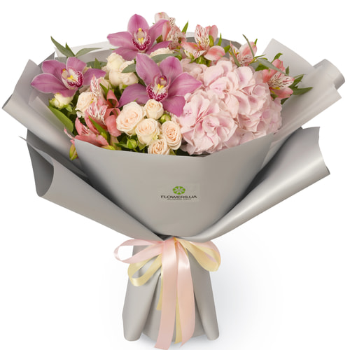 Букет "Ніжність у шовку"