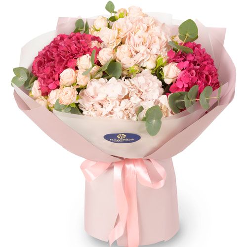 Букет "Пломбір і Малина"