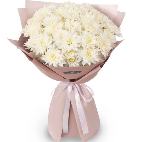 "Jurmala" bouquet of 11 chrysanthemums