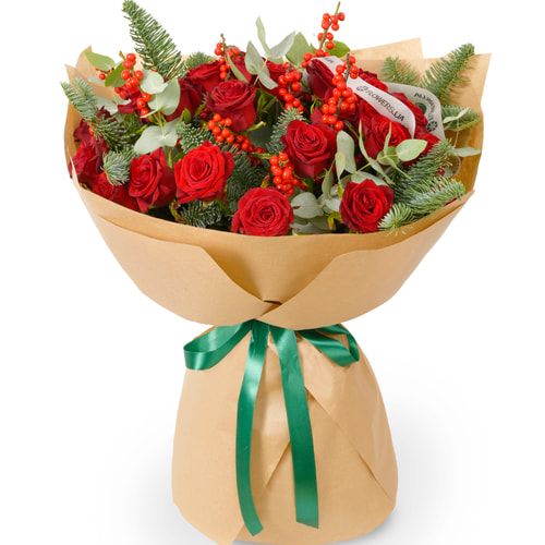 Букет "Романтический" с елью