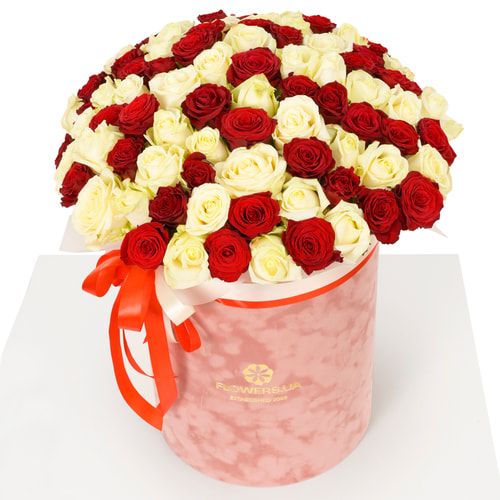 Композиция "Царица Савская" из 101 розы