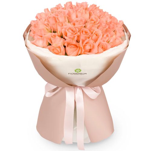 "Kiss Elegy" bouquet of 51 roses