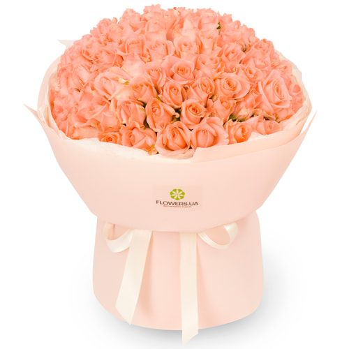 "Kiss Elegy" bouquet of 101 roses